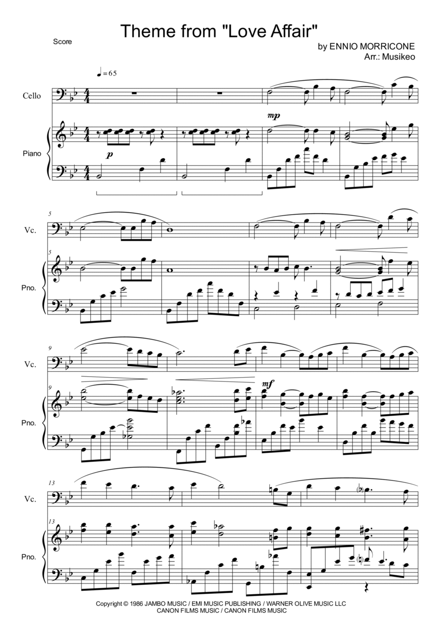 Book cover for Love Affair (title Theme)