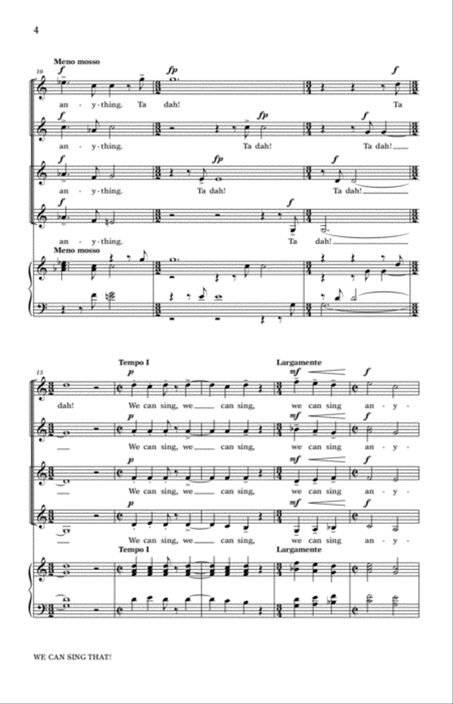 We Can Sing That We Can Sing That SSA scores gallery preview page 2