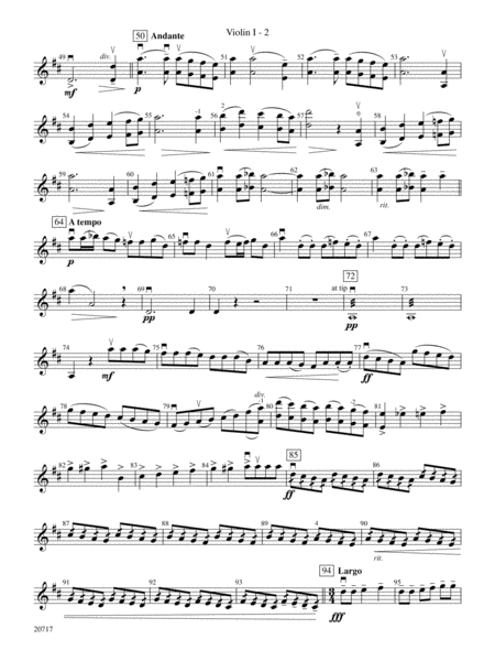1812 Overture: 1st Violin