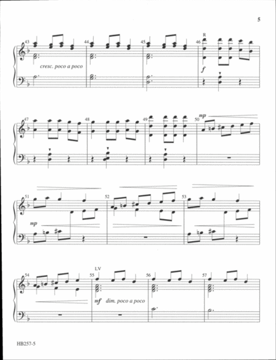 Ding Dong! Merrily on High- Larson 5-Octaves scores gallery preview page 5