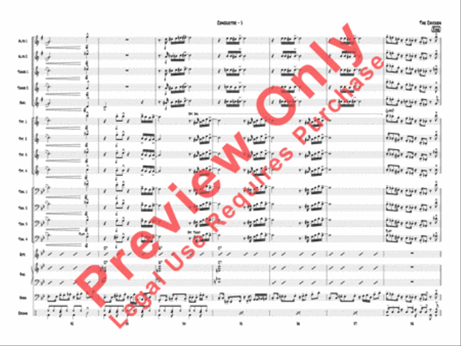The Chicken The Chicken Jazz Ensemble scores gallery preview page 8