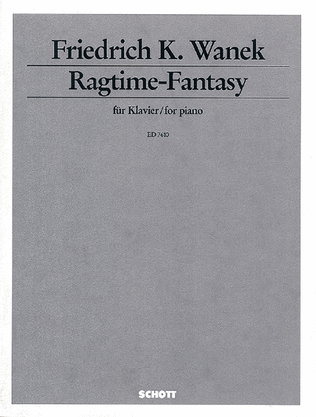 Book cover for Ragtime-fantasy For Piano