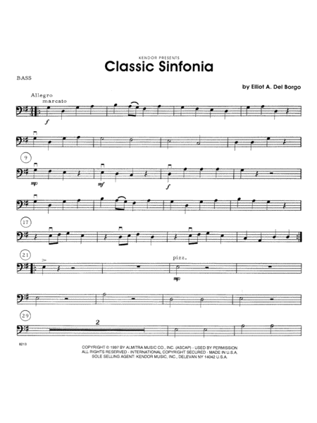 Classic Sinfonia - Bass