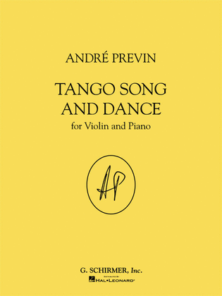 Book cover for Tango Song and Dance