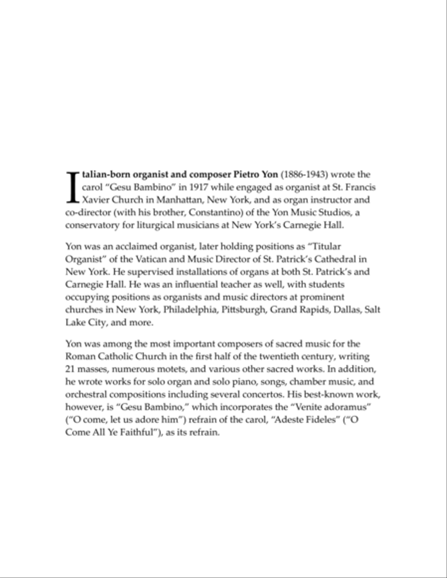 Gesu Bambino — brass quintet Brass Quintet scores gallery preview page 2
