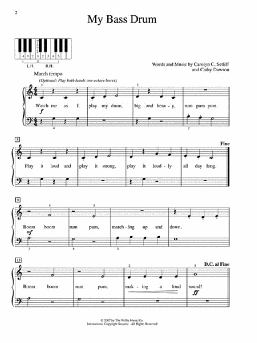 Let's Pretend! Easy Piano scores gallery preview page 4