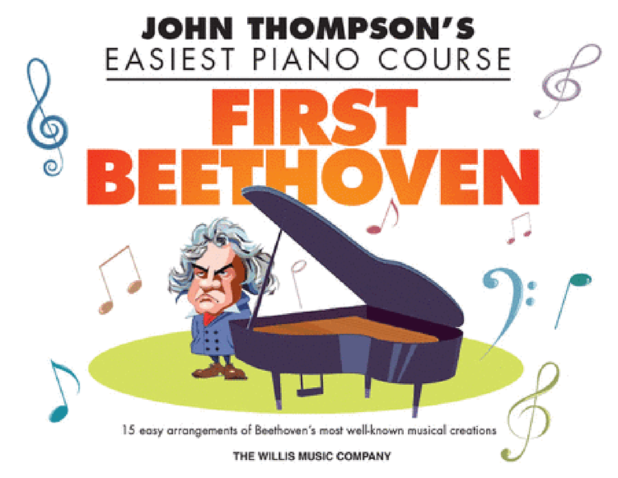 John Thompson's Easiest Piano Course: First Beethoven Piano Method scores gallery preview page 1