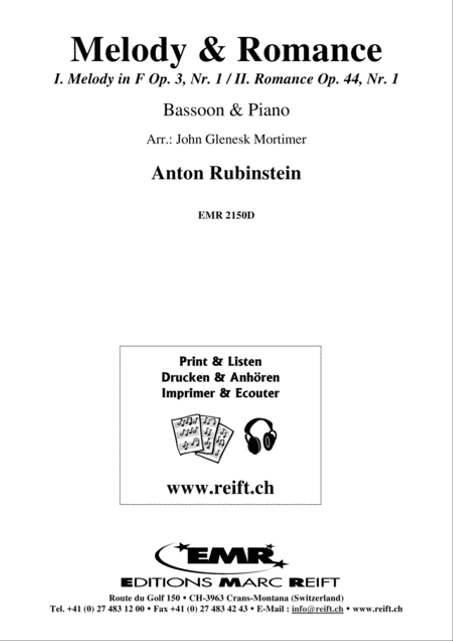 Melody & Romance Bassoon Solo scores gallery preview page 2