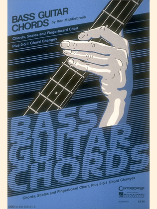 Book cover for Bass Guitar Chords