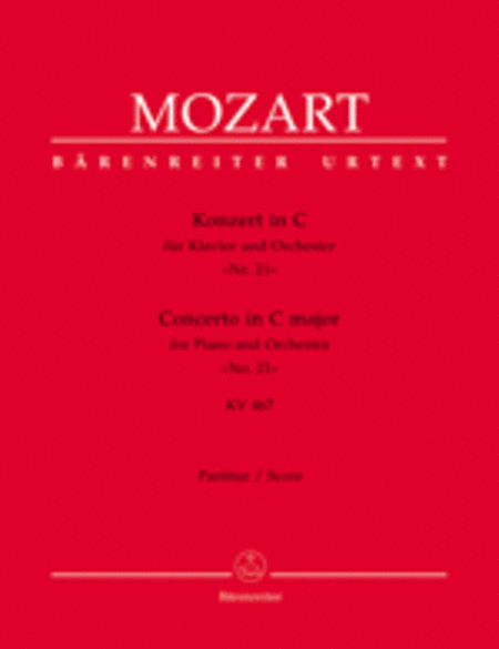 Concerto for Piano and Orchestra No. 21