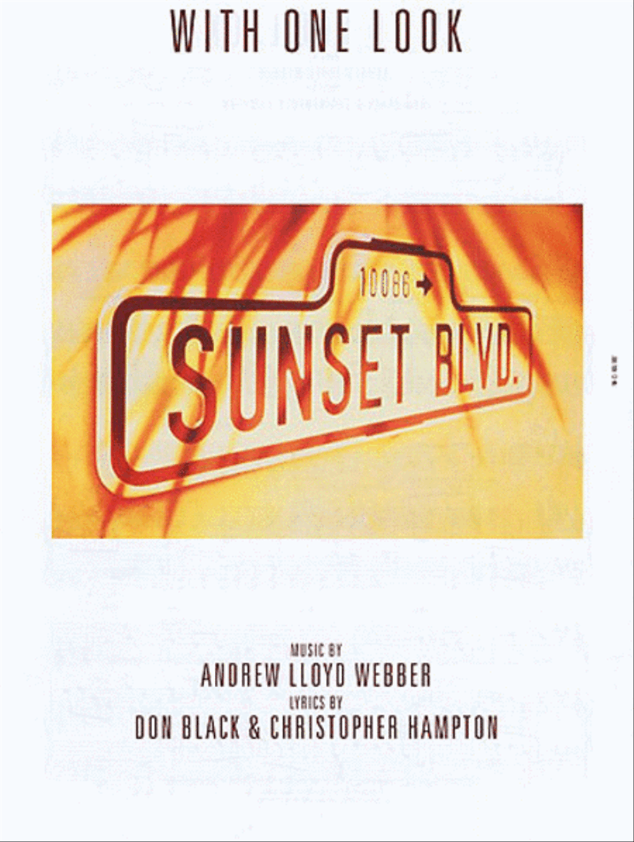 With One Look Piano, Vocal, Guitar scores gallery preview page 1