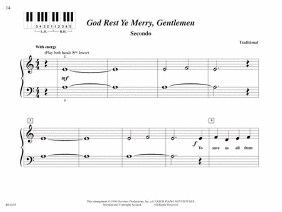 DuetTime Piano Christmas Piano Method scores gallery preview page 2