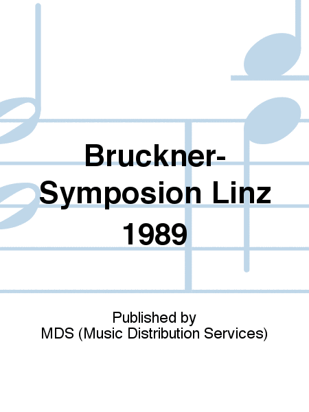 Bruckner-Symposion Linz 1989