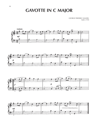 Book cover for Gavotte In C Major