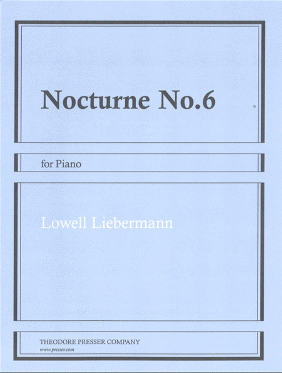 Nocturne No. 6 Nocturne No. 6 Chamber Music scores gallery preview page 1