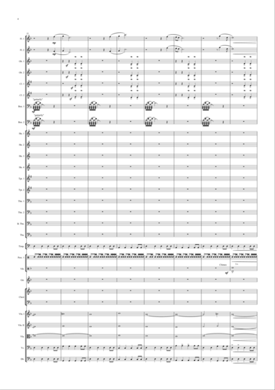 The Good, The Bad And The Ugly (main Title) Full Orchestra scores gallery preview page 4