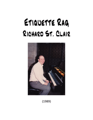 Etiquette Rag for Solo Piano, in the Memory of Joseph F. Lamb