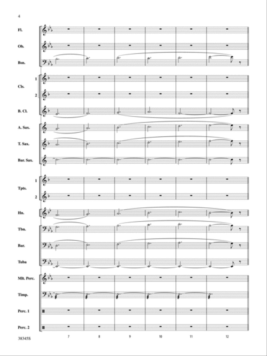 Grand Canyon Suite, Themes from: Score Concert Band scores gallery preview page 4