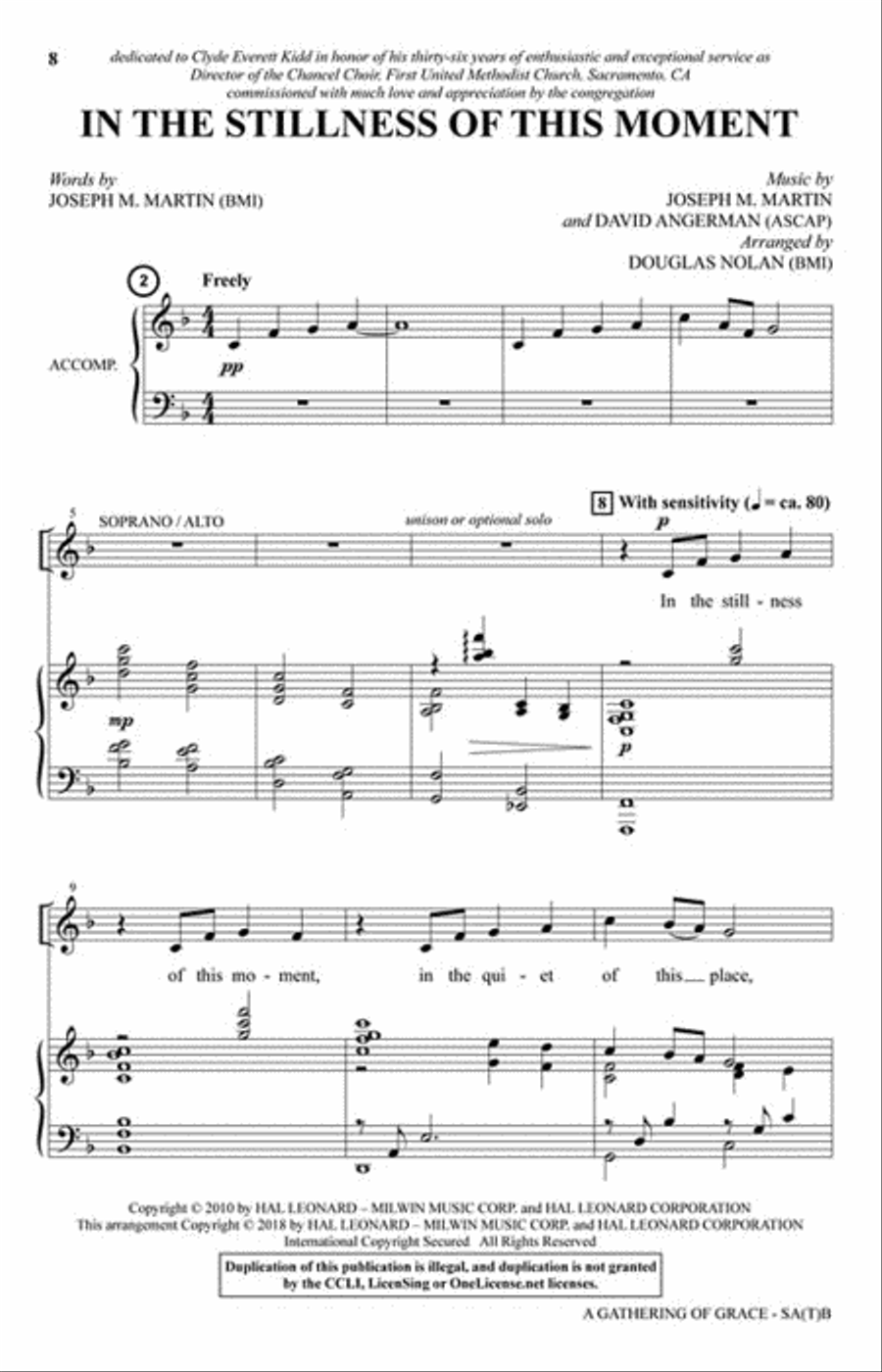 A Gathering of Grace Choir scores gallery preview page 2