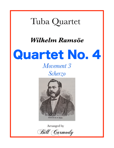 Ramsöe Quartet No 4 mvt 3 Scherzo