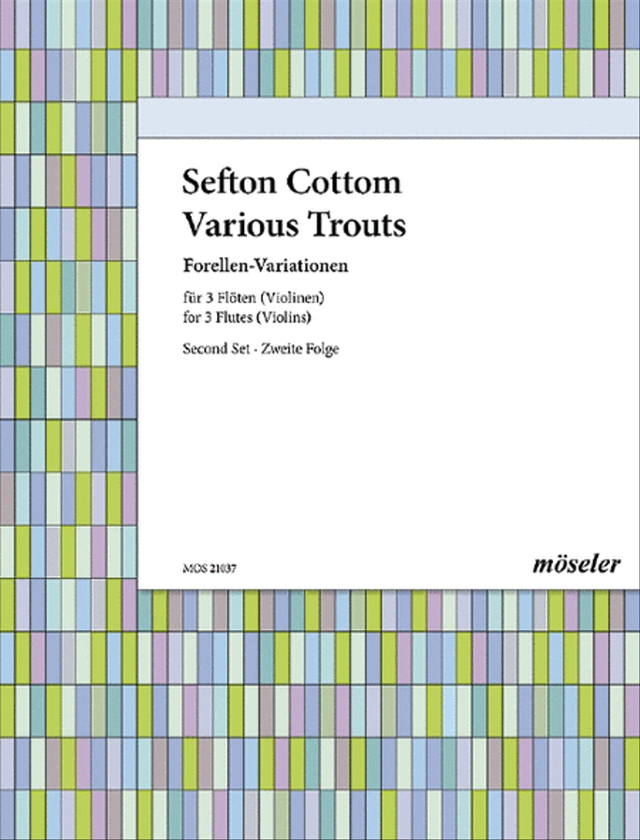 Various Trouts Flute scores gallery preview page 1