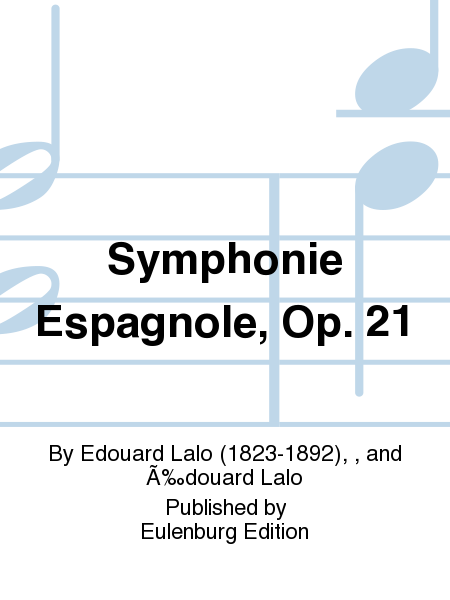 Symphony espagnole D minor op. 21