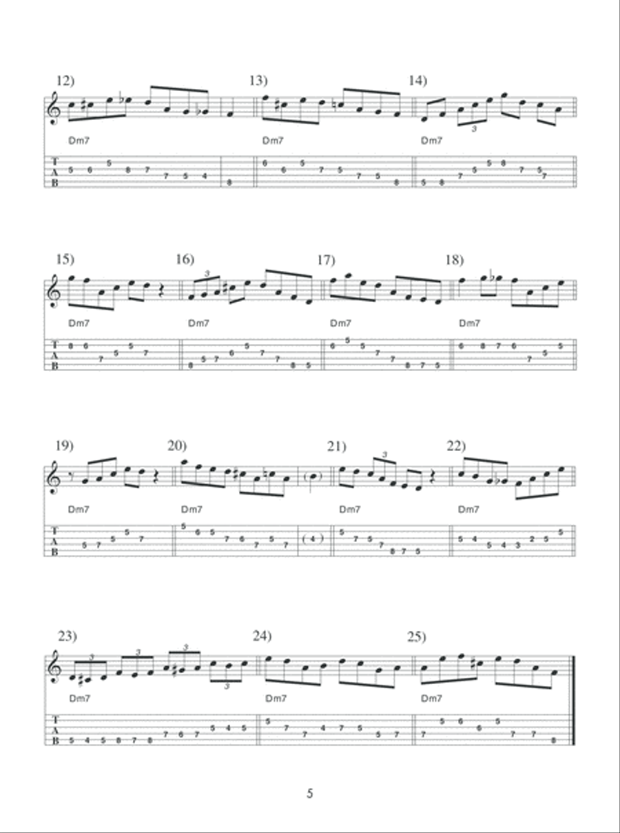 Essential Jazz Lines in the Style of Joe Pass - Guitar Edition Electric Guitar scores gallery preview page 6