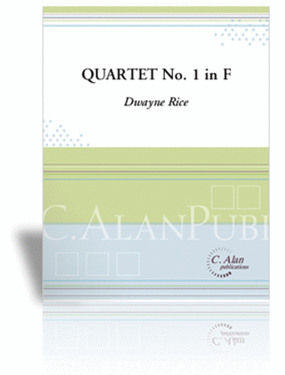 Quartet No. 1 in F