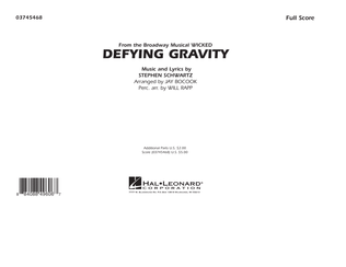 Book cover for Defying Gravity (from Wicked) - Full Score