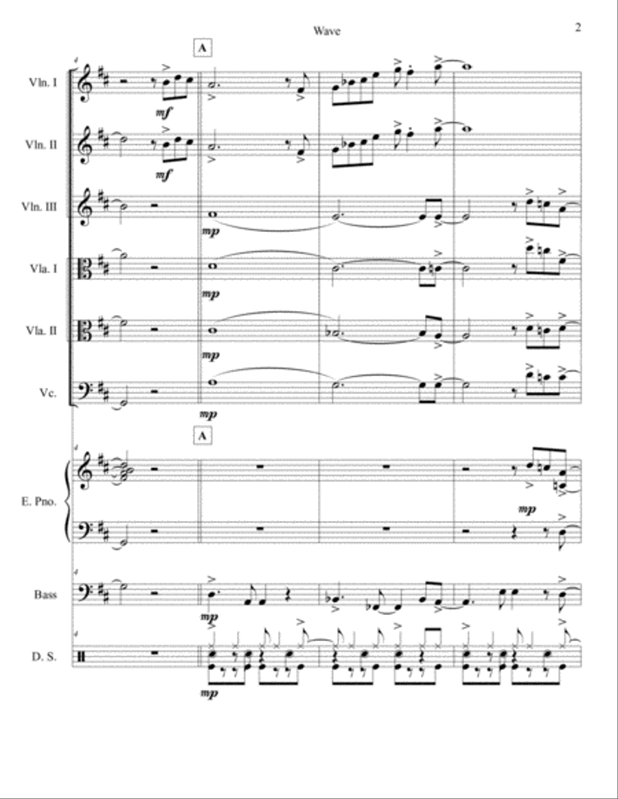Wave Set of Parts scores gallery preview page 2
