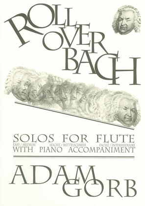 Book cover for Roll Over Bach Flute & Piano