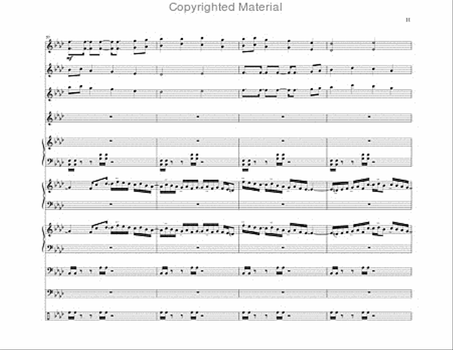 Hold Fast Percussion Ensemble scores gallery preview page 12