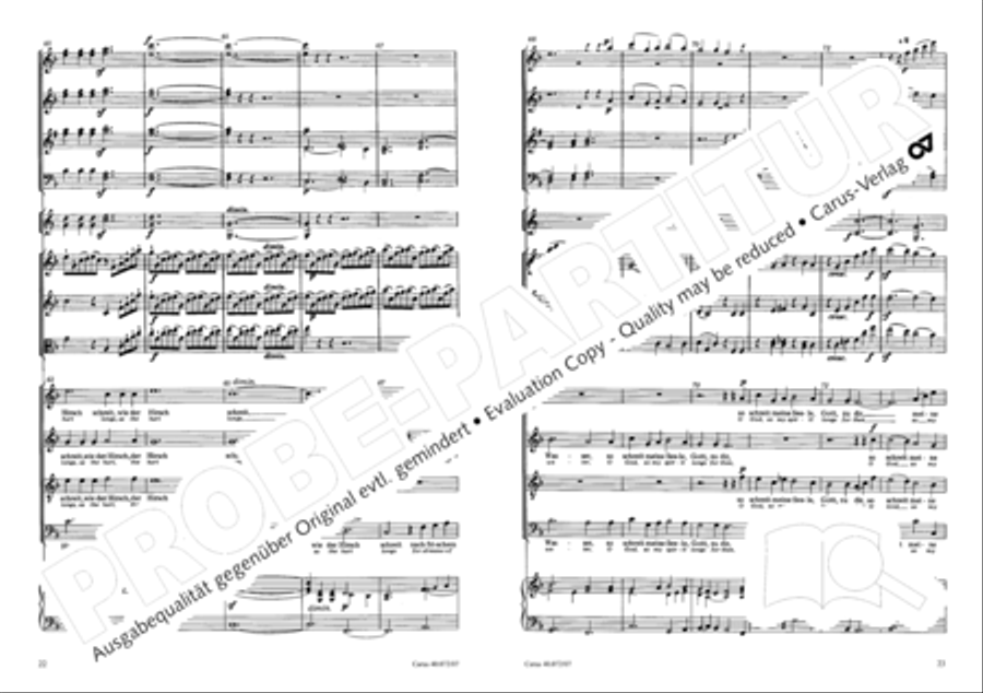 Psalm 42 Psalm 42 4-Part scores gallery preview page 13