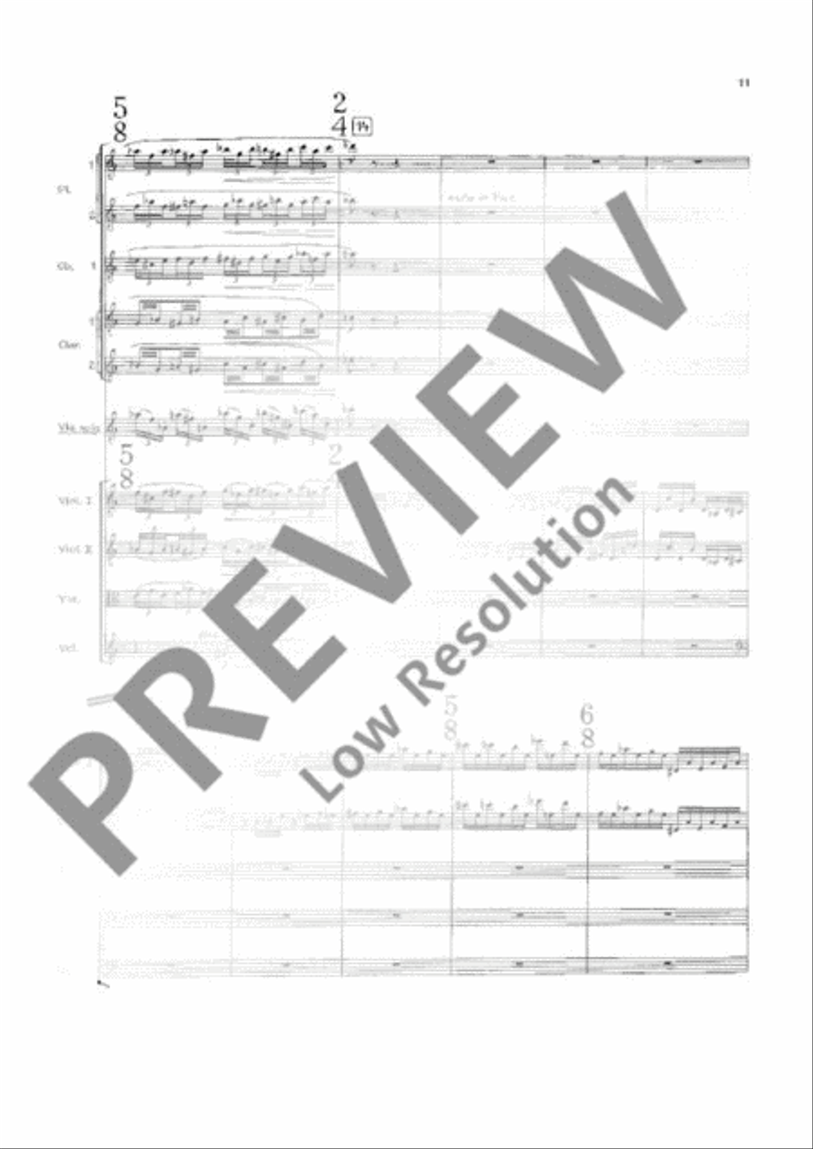 Viola Concerto Viola Concerto Orchestra scores gallery preview page 14
