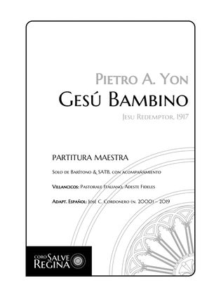 Book cover for Gesù Bambino - Pietro Alessandro Yon