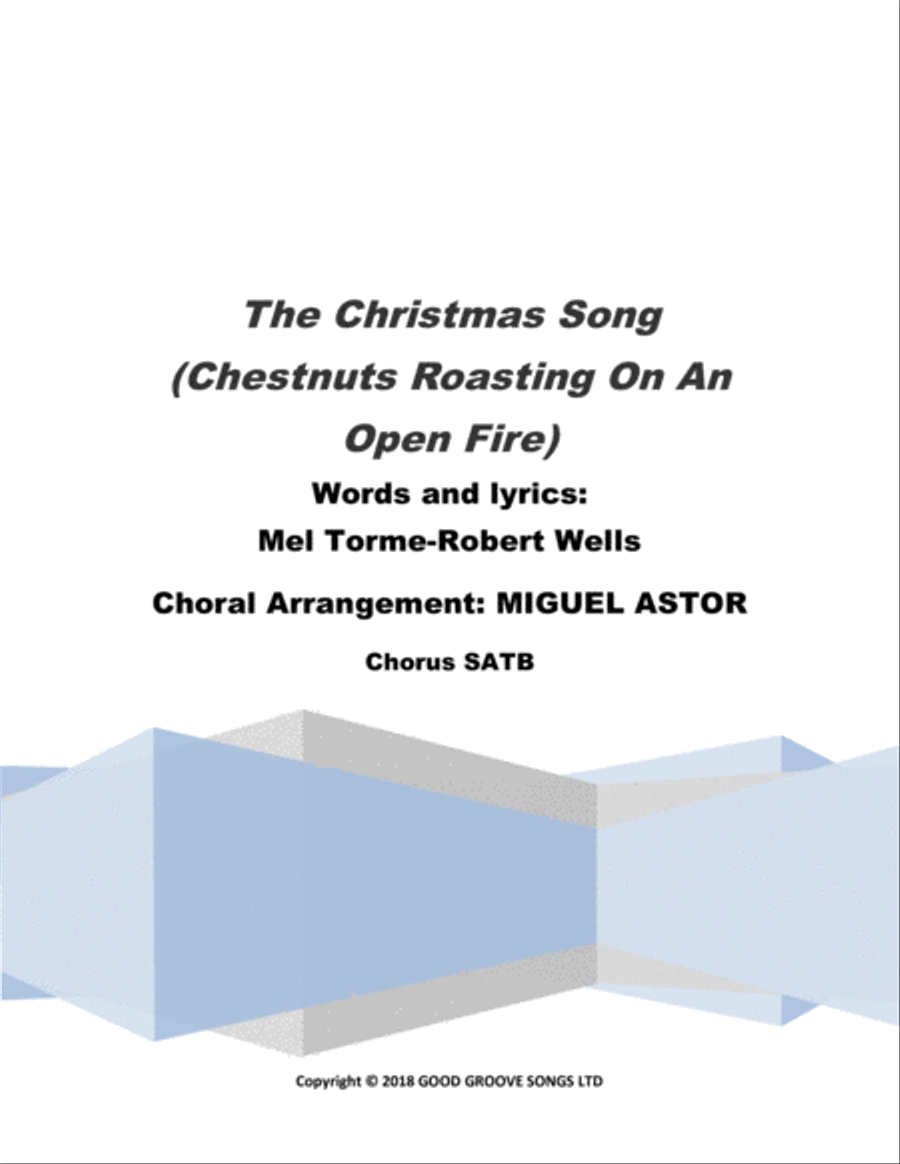 The Christmas Song (chestnuts Roasting On An Open Fire) 4-Part scores gallery preview page 1