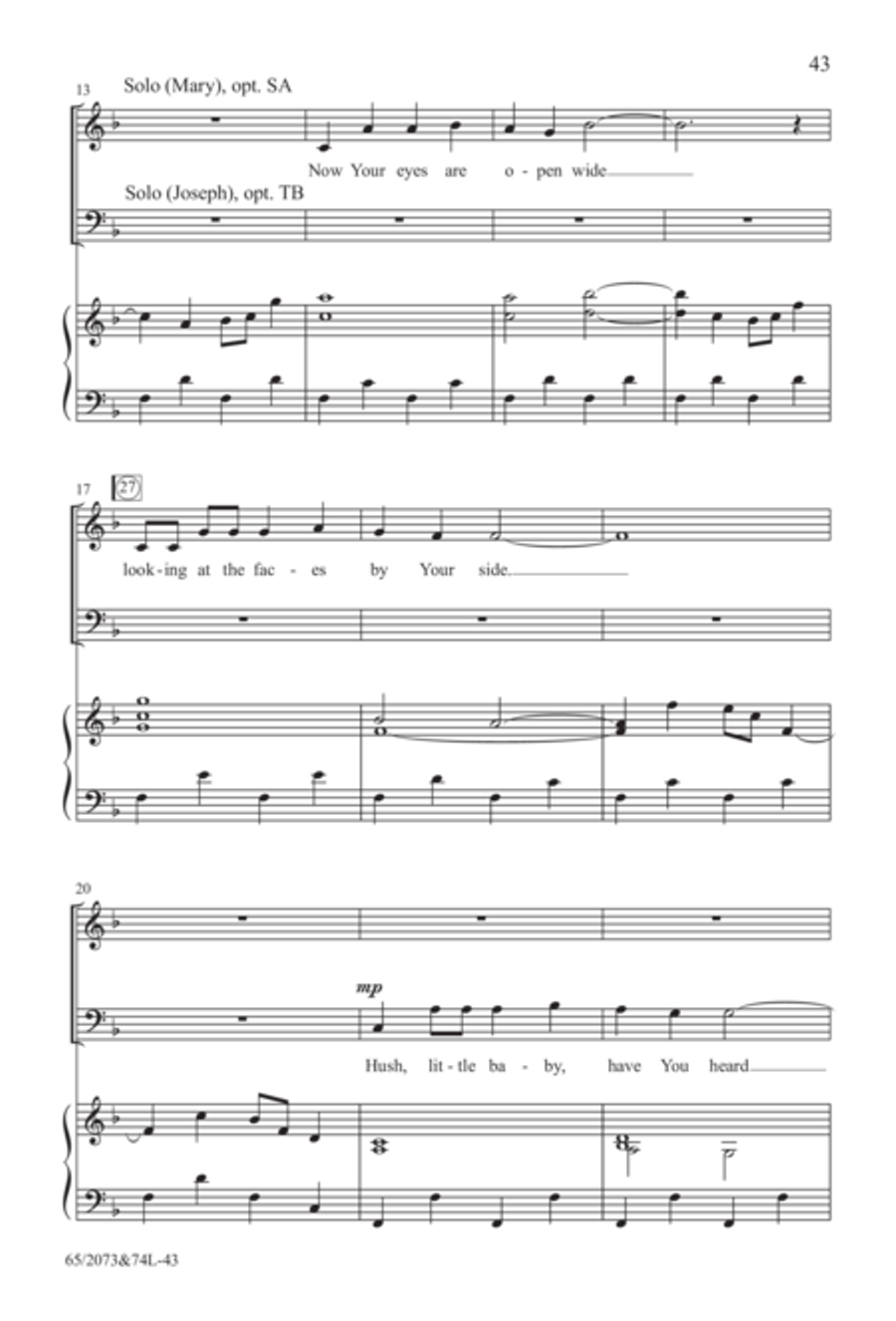 Go Sing It on the Mountain 4-Part scores gallery preview page 18