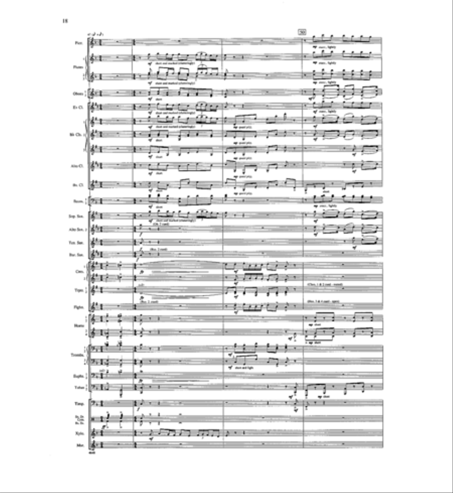 Handel in the Strand Handel in the Strand Concert Band scores gallery preview page 14