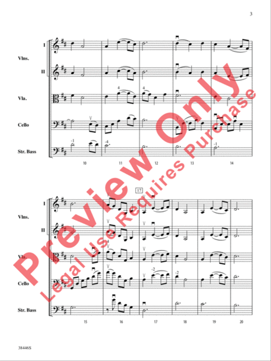 Open Arms String Orchestra scores gallery preview page 4