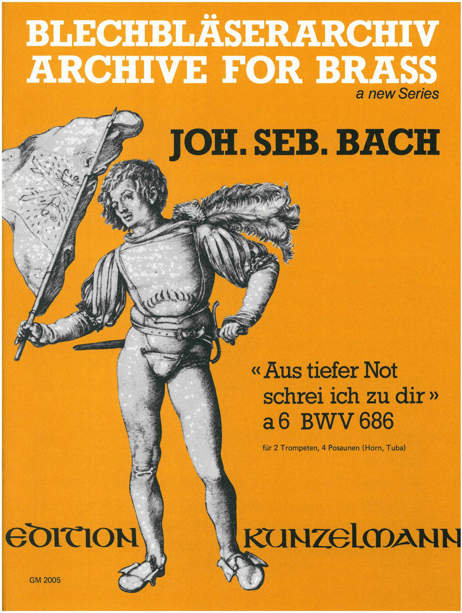 Aus tiefer Not schrei ich zu Dir (Out of deep anguish I call to You) by Johann Sebastian Bach Brass Ensemble - Sheet Music
