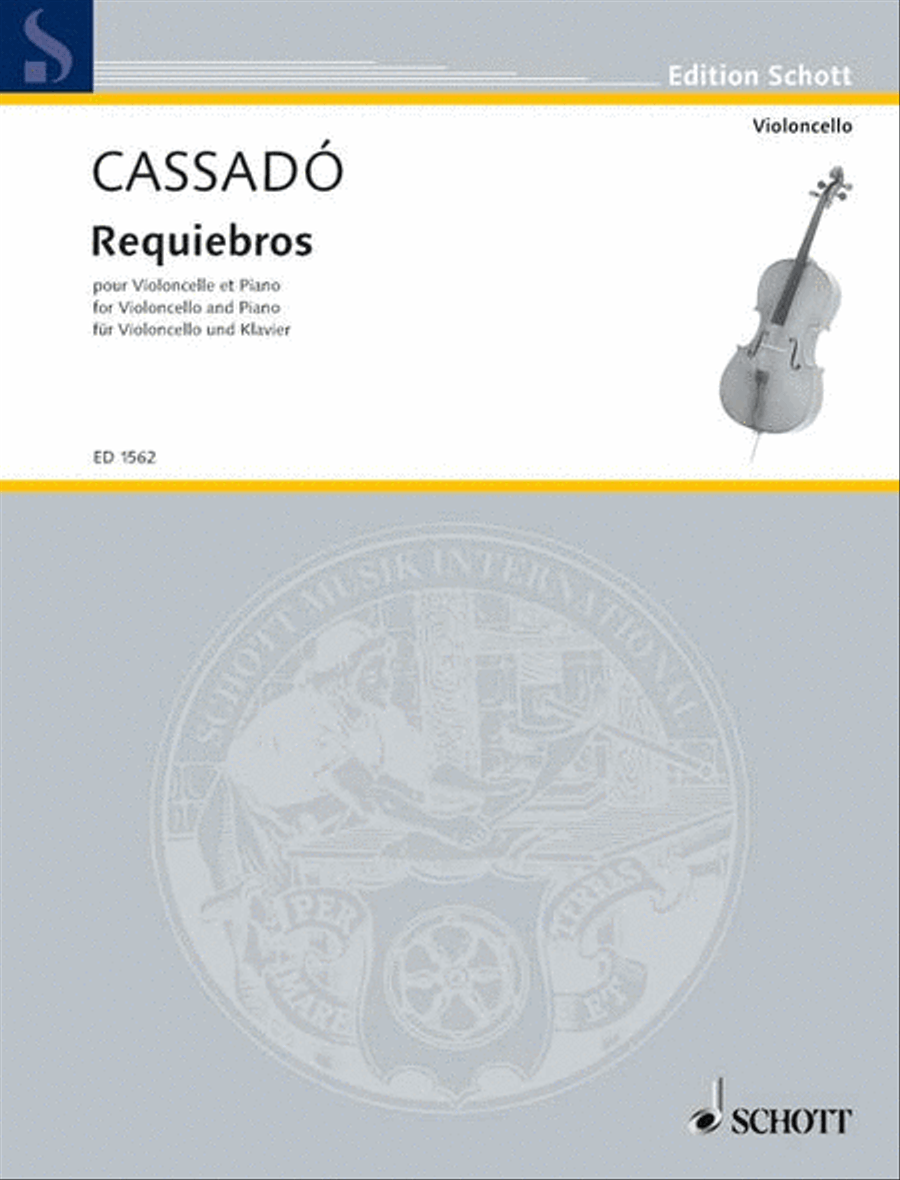 Requiebros D major Piano Accompaniment scores gallery preview page 1
