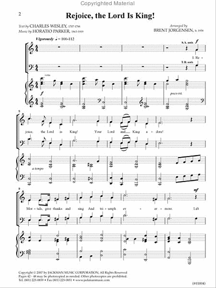 Hymnplicity Ward Choir - Book 8 4-Part scores gallery preview page 2