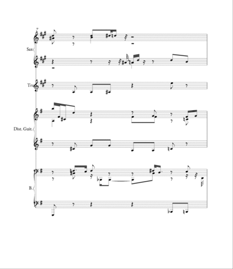 06 Terremoto Mediacion Small Ensemble scores gallery preview page 5
