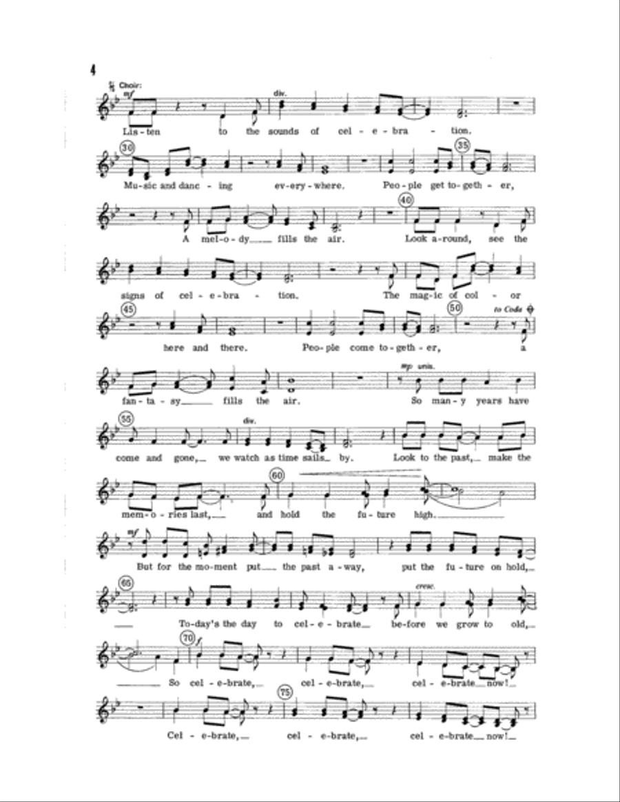 Clowns Clowns Choir scores gallery preview page 6