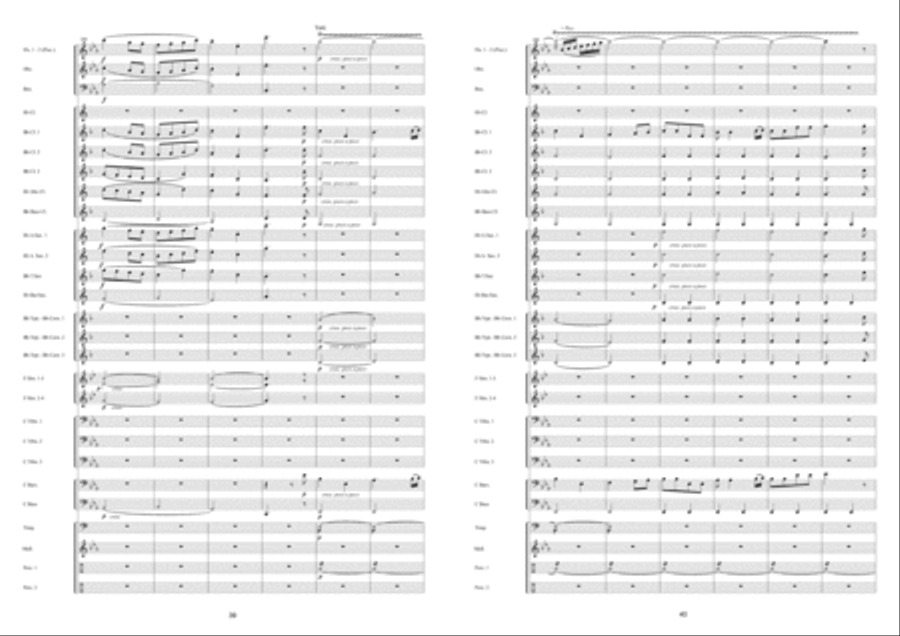 Panache ! Concert Band scores gallery preview page 21