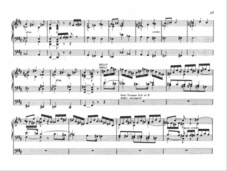 Franck: Complete Organ Works, Volume IV Choir scores gallery preview page 6