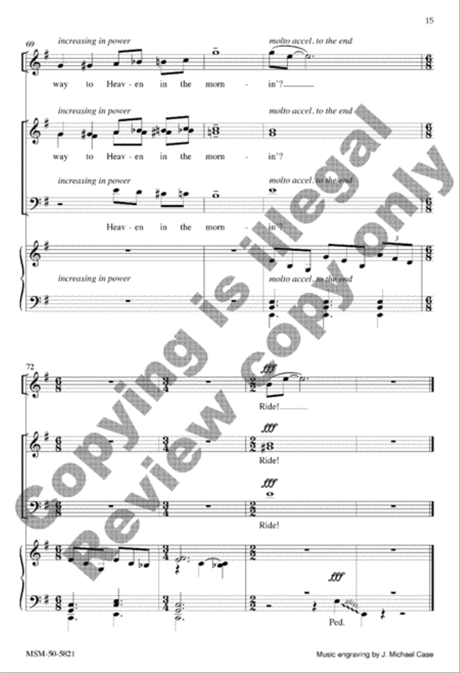 If I Got My Ticket If I Got My Ticket 3-Part scores gallery preview page 29