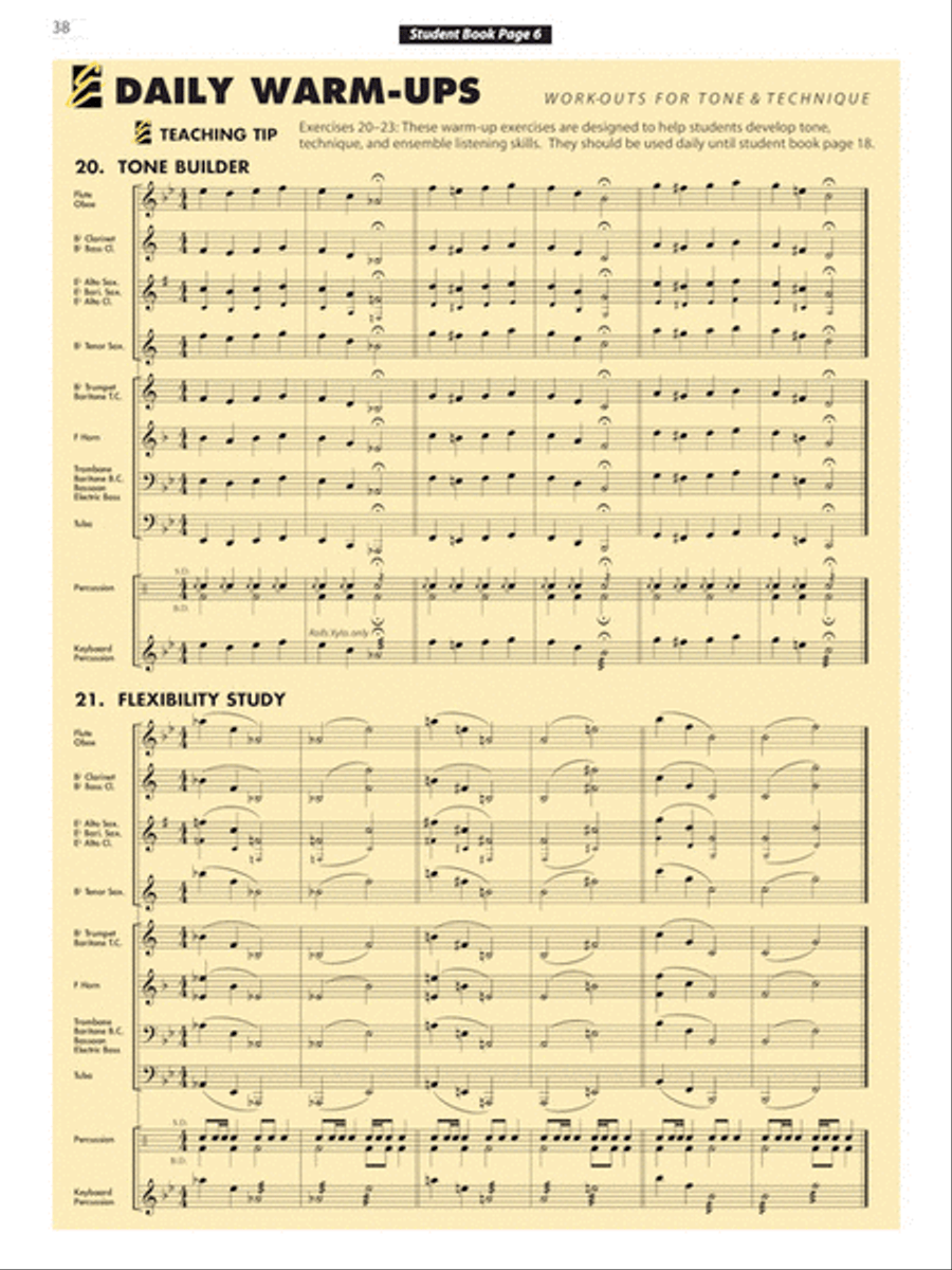 Essential Elements for Band – Book 2 with Online Resources Concert Band Methods scores gallery preview page 8