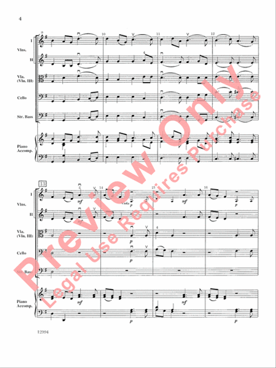 Overture String Orchestra scores gallery preview page 5
