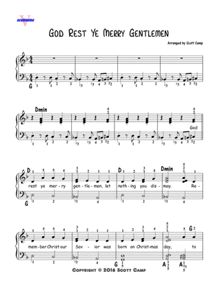 Book cover for God Rest, Ye Merry Gentlemen (Second Year Piano Students)